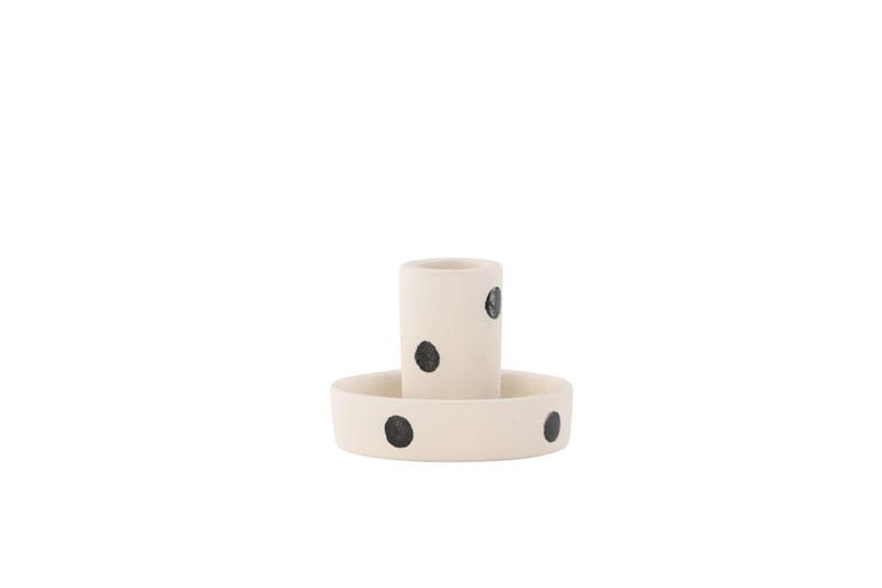 Ceco Lysestake 11x5,6 cm - Hvit - Innredning - Lys & dufter - Lysestaker og lykter - Kandelaber & lysestake bord
