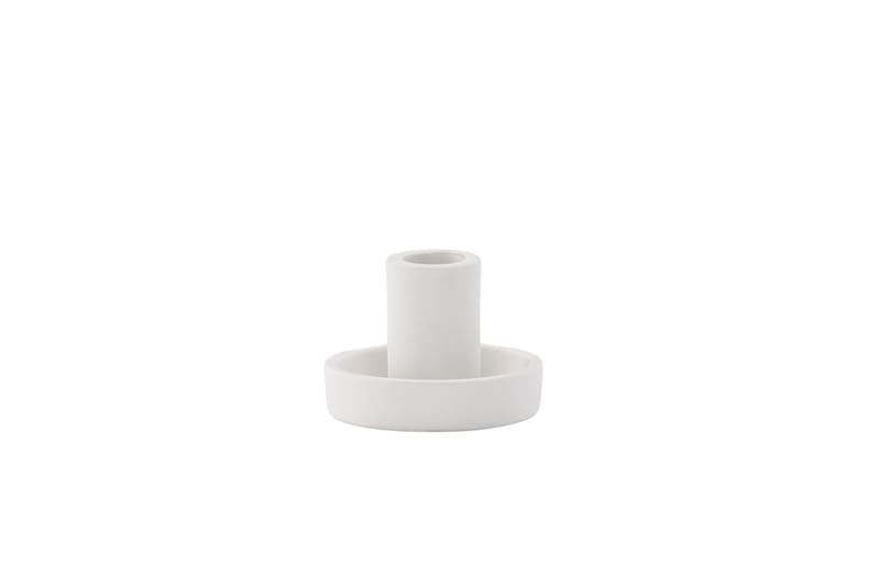 Ceco Lysestake 11x5,6 cm - Hvit - Innredning - Lys & dufter - Lysestaker og lykter - Kandelaber & lysestake bord