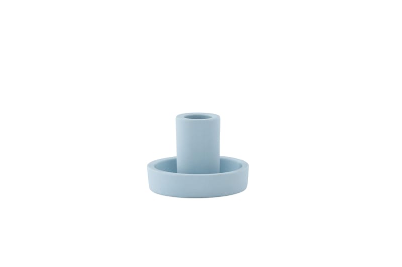 Ceco Lysestake 11x5,6 cm - Lys blå - Innredning - Lys & dufter - Lysestaker og lykter - Kandelaber & lysestake bord