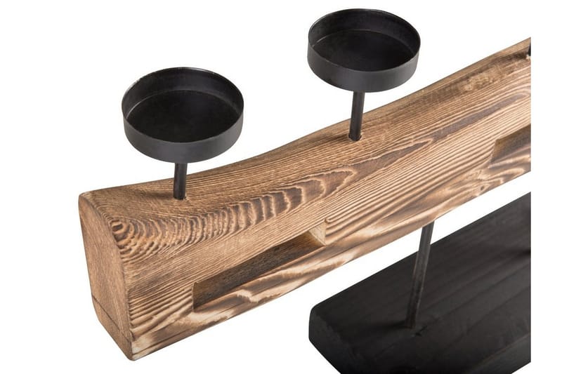 Guatemala Lysestake 36 cm - Tre / Natur - Innredning - Lys & dufter - Lysestaker og lykter - Kandelaber & lysestake bord