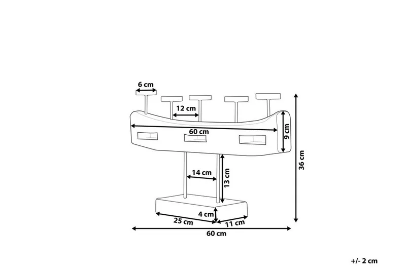 Guatemala Lysestake 36 cm - Tre / Natur - Innredning - Lys & dufter - Lysestaker og lykter - Kandelaber & lysestake bord