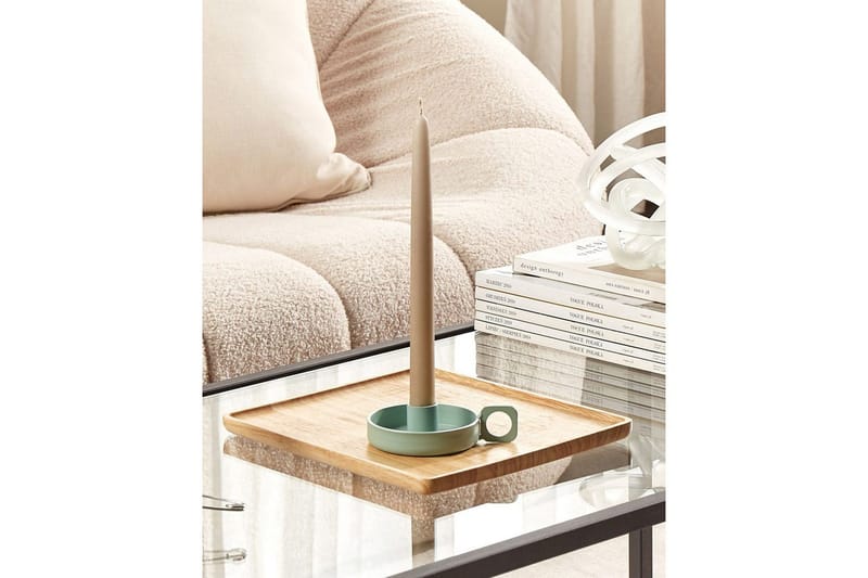 Ljusstake Beliani Chorio Green - Innredning - Lys & dufter - Lysestaker og lykter - Kandelaber & lysestake bord
