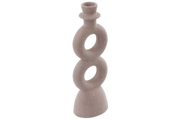 Ljusstake Beliani Naousa Beige - Innredning - Lys & dufter - Lysestaker og lykter - Kandelaber & lysestake bord