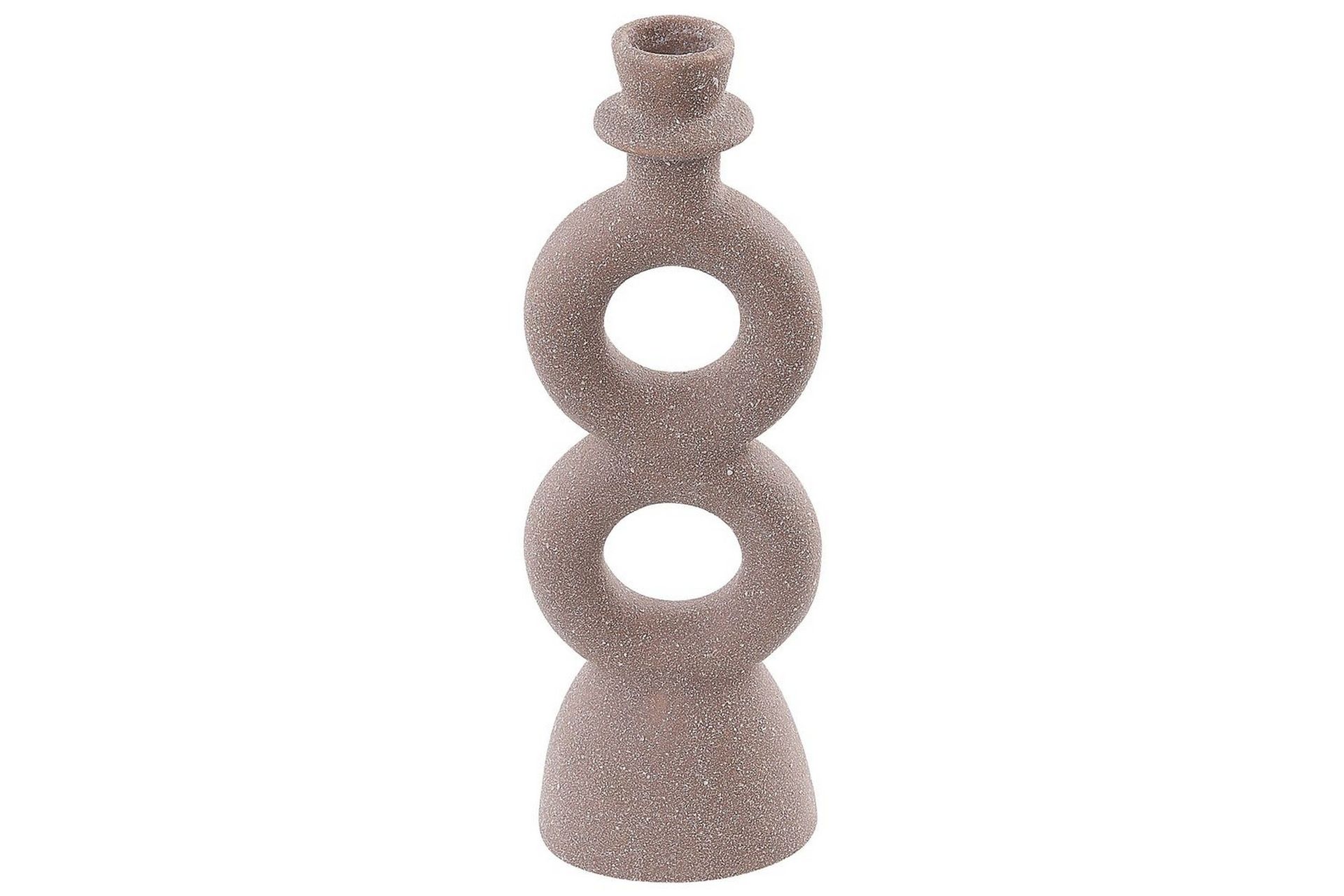 Ljusstake Beliani Naousa Beige -
