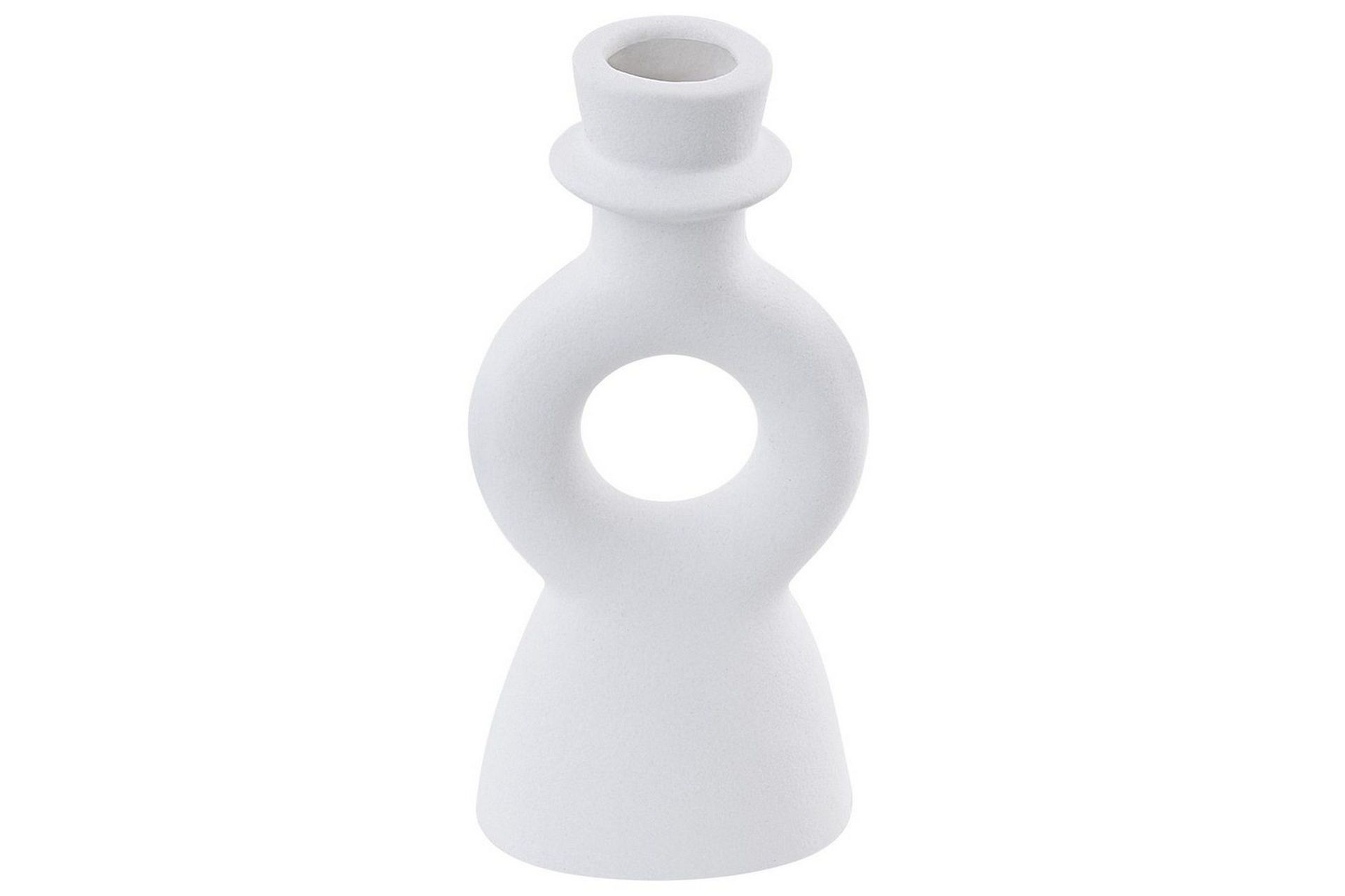 Ljusstake Beliani Sparta White -