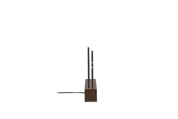 Lysestake og kandelaber til bord Venture Home Kungsberget lysestake Walnut - Innredning - Lys & dufter - Lysestaker og lykter - Kandelaber & lysestake bord