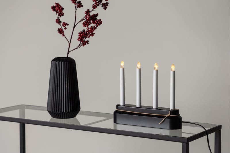 Näsfjället Ljusstake Venture Home Black - Innredning - Lys & dufter - Lysestaker og lykter - Kandelaber & lysestake bord