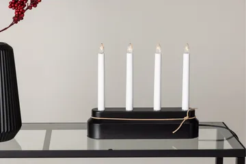 Näsfjället Ljusstake Venture Home Black - Innredning - Lys & dufter - Lysestaker og lykter - Kandelaber & lysestake bord