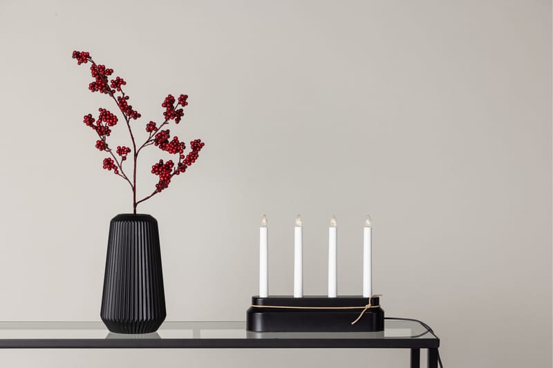 Näsfjället Ljusstake Venture Home Black - Innredning - Lys & dufter - Lysestaker og lykter - Kandelaber & lysestake bord