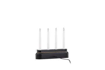 Näsfjället Ljusstake Venture Home Black - Innredning - Lys & dufter - Lysestaker og lykter - Kandelaber & lysestake bord