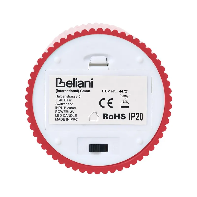 LED-lys Noisette Set med 6 - Rød - Innredning - Julepynt & helgedekorasjon - Julepynt & juledekorasjon - Lys jul