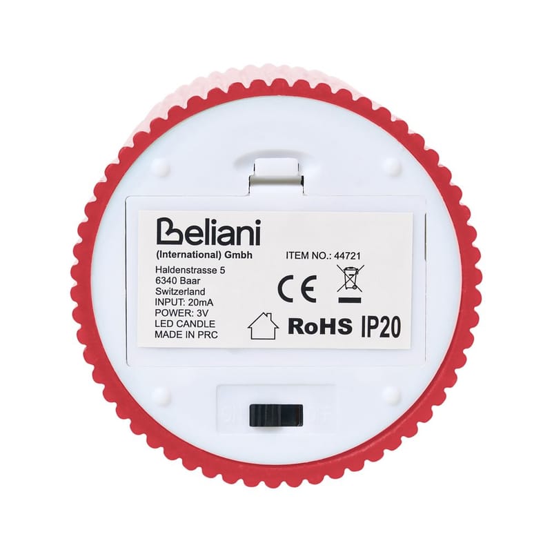 LED-lys Noisette Set med 6 - Rød - Innredning - Julepynt & helgedekorasjon - Julepynt & juledekorasjon - Lys jul