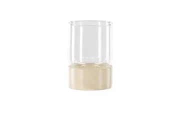Vica Lyslykt 8x12 cm - Beige - Innredning - Lys & dufter - Lysestaker og lykter