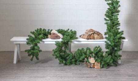 Nebraska girlander 500 cm - grønn - Innredning - Kunstige planter