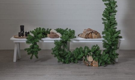 Nebraska girlander 500 cm - grønn - Innredning - Kunstige planter