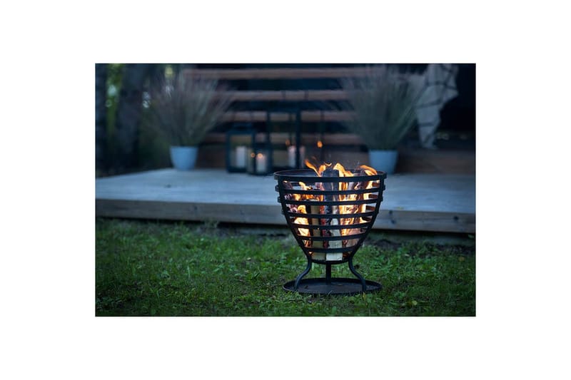 Ildkurv Mustang Fresno - Svart - Innredning - Peis - Utepeis & ildsted