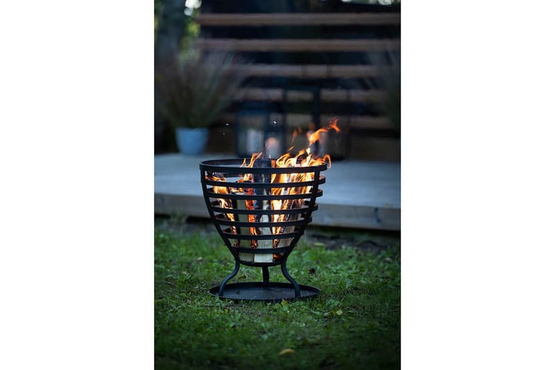 Ildkurv Mustang Fresno - Svart - Innredning - Peis - Utepeis & ildsted