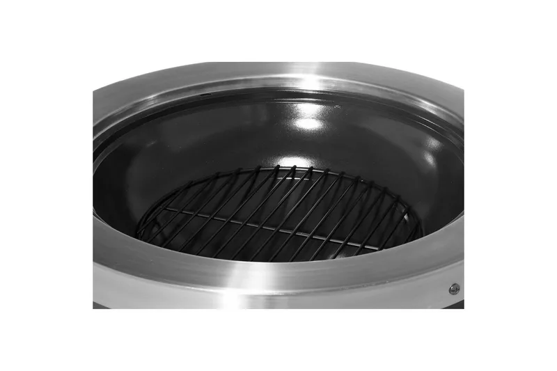 Ildsted Mustang Burbank - Svart||Sølv - Innredning - Peis - Utepeis & ildsted