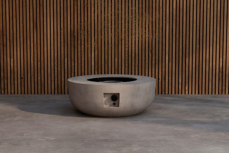 Kea ildsted utendørs, Grå