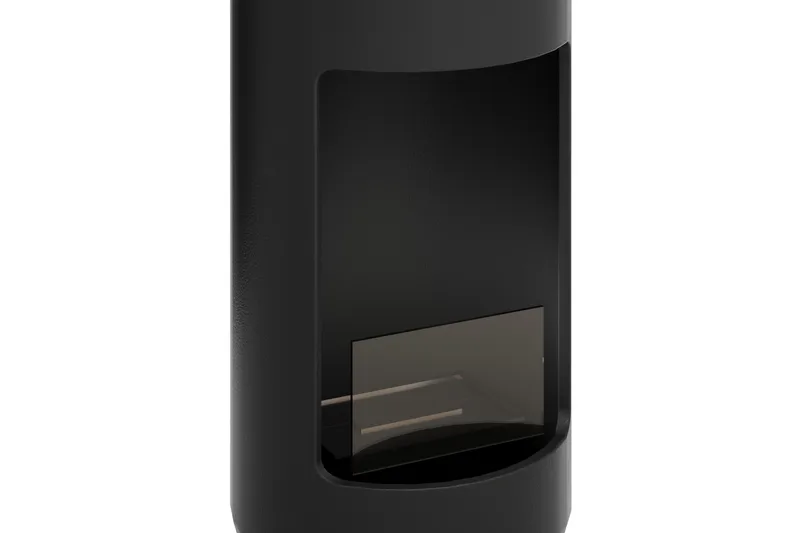 Corbo Frittstående Rund Etanolpeis 83x40x40 cm i Stål - Svart - Innredning - Peis - Peis uten pipe - Biopeis