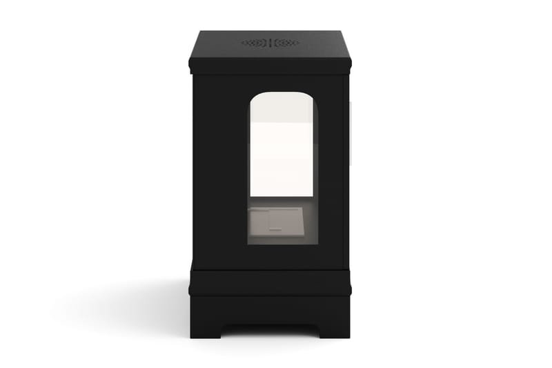 Corbo Liten Frittstående Rektangulær Etanolpeis 59x35x45 cm i Stål og Glass - Svart - Innredning - Peis - Peis uten pipe - Biopeis