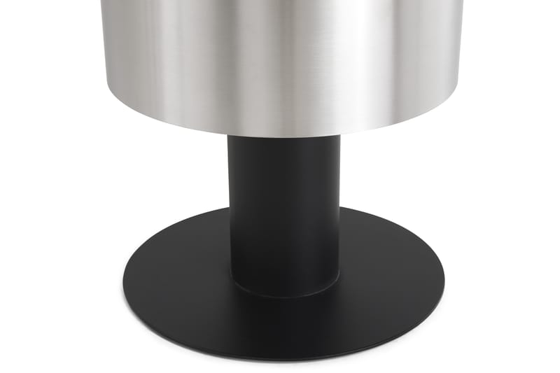 Plaza Frittstående Etanolpeis 84x30x30 cm i Rustfritt stål - Svart - Innredning - Peis - Peis uten pipe - Biopeis
