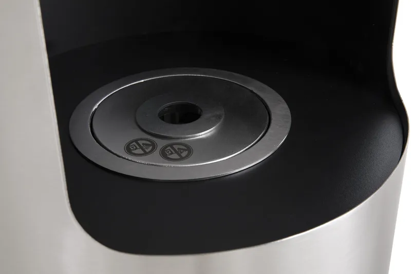 Plaza Frittstående Etanolpeis 84x30x30 cm i Rustfritt stål - Svart - Innredning - Peis - Peis uten pipe - Biopeis