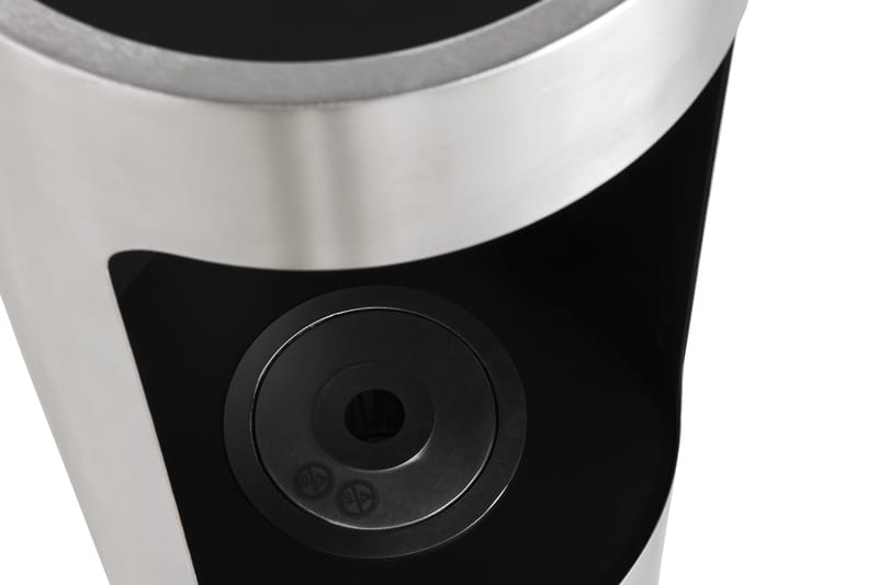 Plaza Frittstående Etanolpeis 84x30x30 cm i Rustfritt stål - Svart - Innredning - Peis - Peis uten pipe - Biopeis