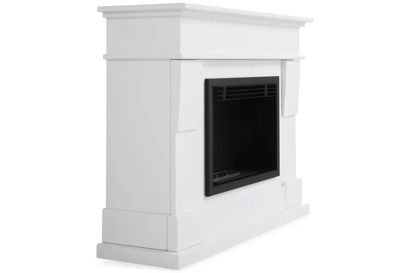 Route Peis Bioetanol Frittstående MDF - Hvit/Svart/Rustfritt Stål - Innredning - Peis - Peis uten pipe - Biopeis