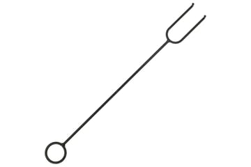 Bålfat med ildrake 62 cm XXL stål - Svart - Innredning - Peis - Ovnvarme - Peisovner