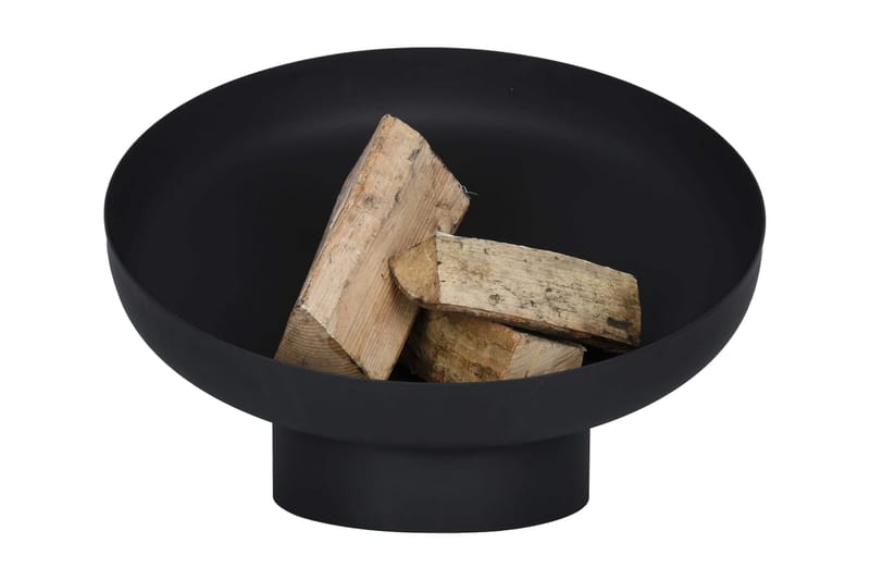 Esschert Design Bålfat skrått svart stål FF402 - Innredning - Peis - Utepeis & ildsted