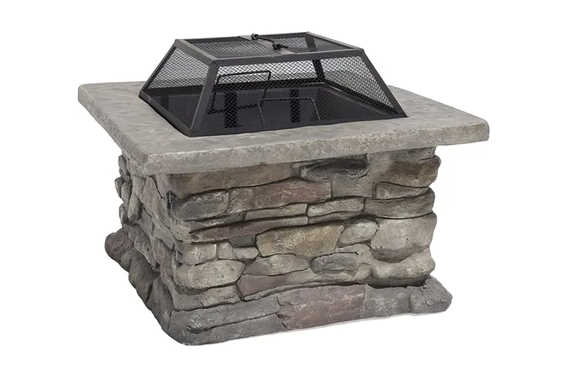 Kelud Bålpanne 73 / 72 / 47 cm, Grå