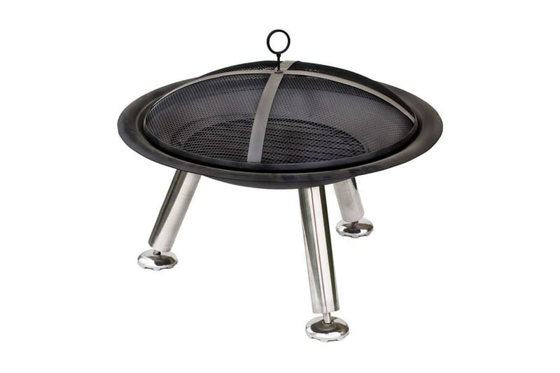 RedFire Bålfat Chicago svart stål 75 cm 85013 - Innredning - Peis - Utepeis & ildsted