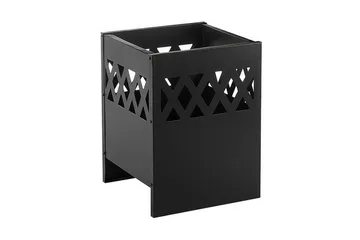 Shiga Utepeis 40 / 40 / 53 cm - Svart - Innredning - Peis - Utepeis & ildsted