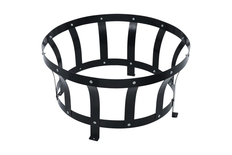 Utendørs bålfat med grill rustfritt stål 76 cm - Innredning - Peis - Utepeis & ildsted
