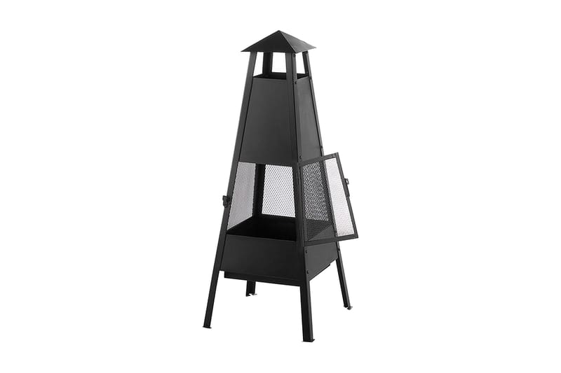 Yasur Utepeis 41 /41 / 100 cm - Svart - Innredning - Peis - Utepeis & ildsted