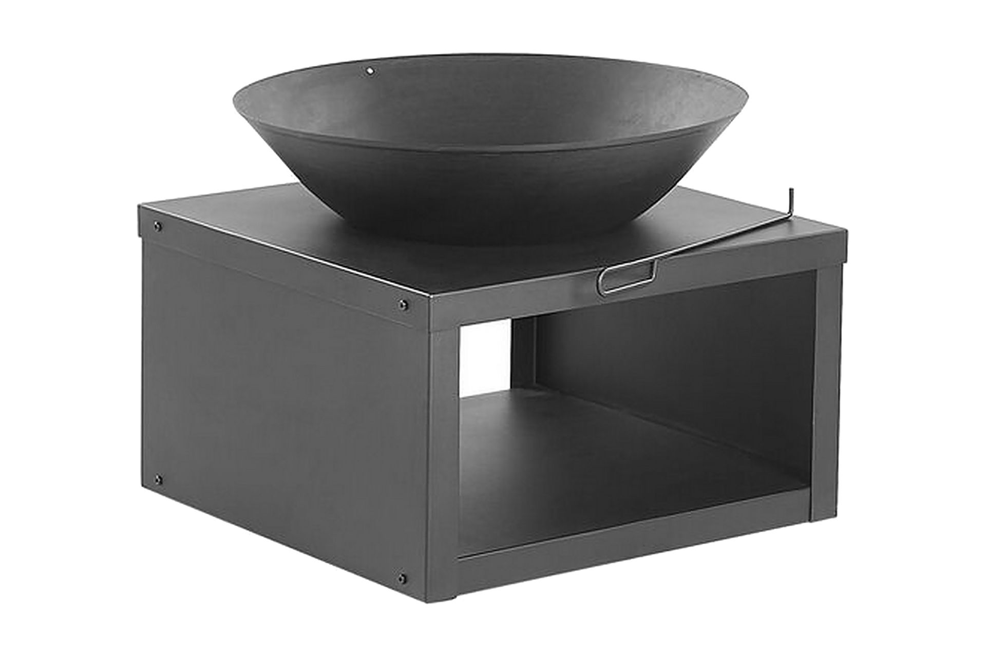 Ramoncito Ildsted 60 cm - Stål/Svart
