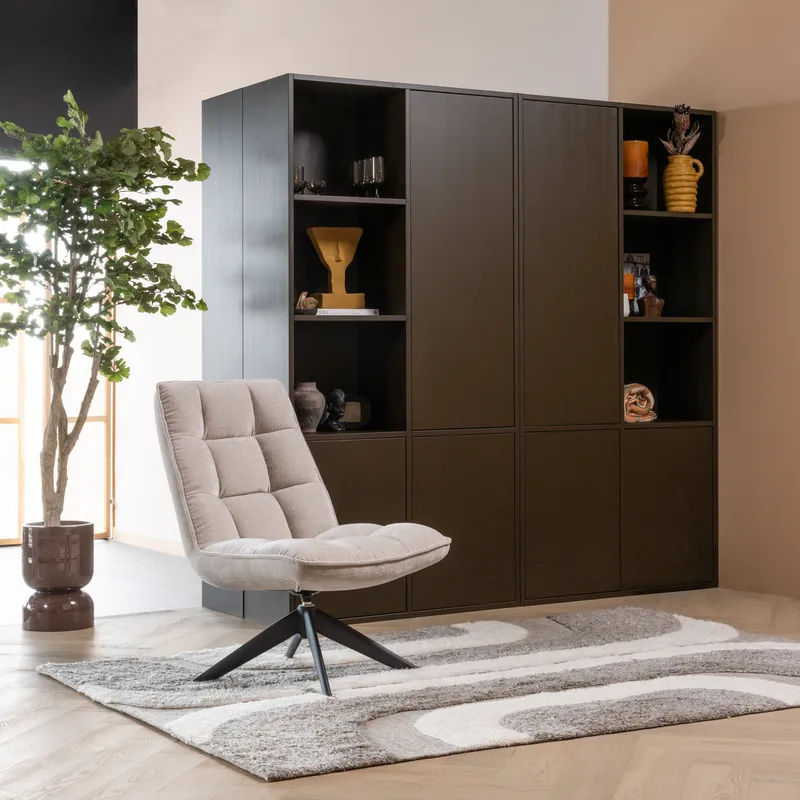 Plantestativ/Krukke Toval 28 cm - Lilla/Brun - Innredning - Krukker