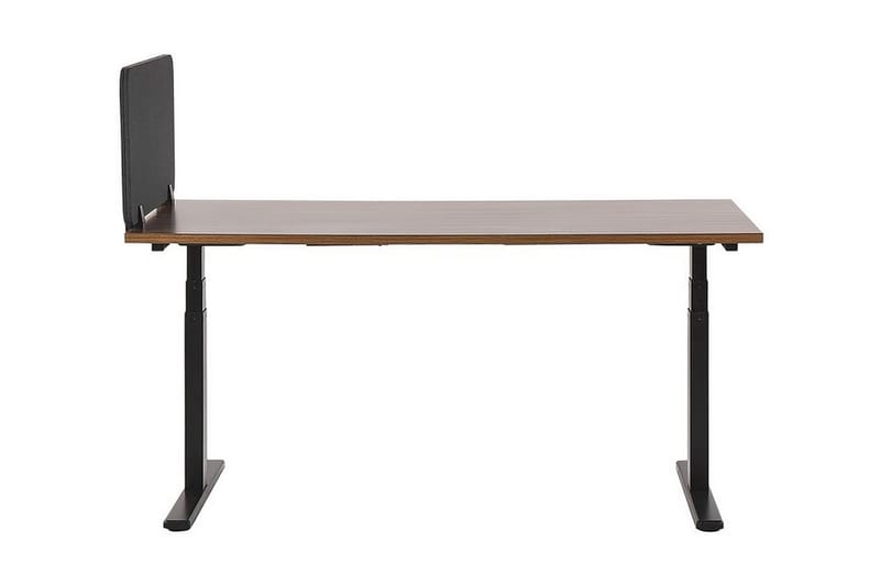 Avskjerming for Skrivebord 160x40 cm grå WALLY - Grå - Innredning - Romdelere - Avskjerming skrivebord