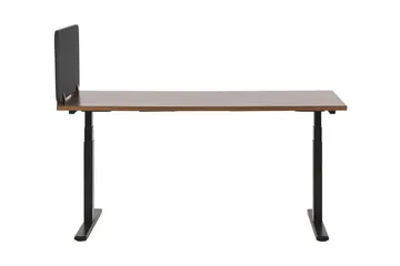 Avskjerming for Skrivebord 160x40 cm grå WALLY - Grå - Innredning - Romdelere - Avskjerming skrivebord