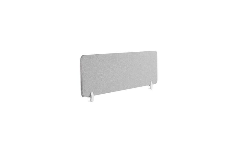 Avskjerming til Skrivebord 160x40 cm grå WALLY - Grå - Bordtilbehør - Romdelere - Avskjerming skrivebord