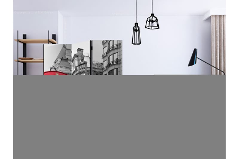 Kadira Rumsavdelare 135x172 cm VALUE_MISSING_1 - Innredning - Romdelere - Bretteskjerm