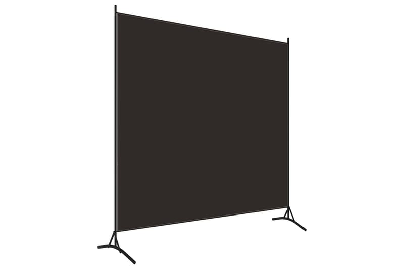 Romdeler 1 panel brun 175x180 cm - Innredning - Romdelere - Skjermvegg
