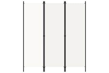 Romdeler 3 paneler hvit 150x180 cm - Innredning - Romdelere - Skjermvegg