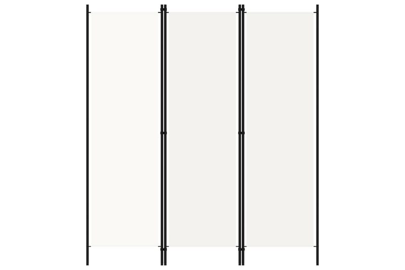 Romdeler 3 paneler hvit 150x180 cm - Innredning - Romdelere - Skjermvegg