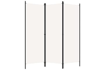 Romdeler 3 paneler hvit 150x180 cm - Innredning - Romdelere - Skjermvegg