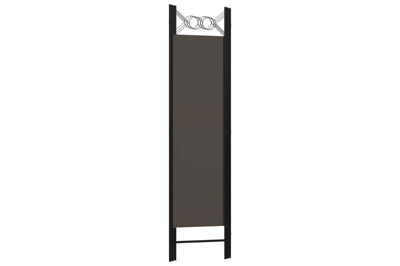Romdeler 3 paneler antrasitt 120x180 cm - Innredning - Romdelere - Skjermvegg