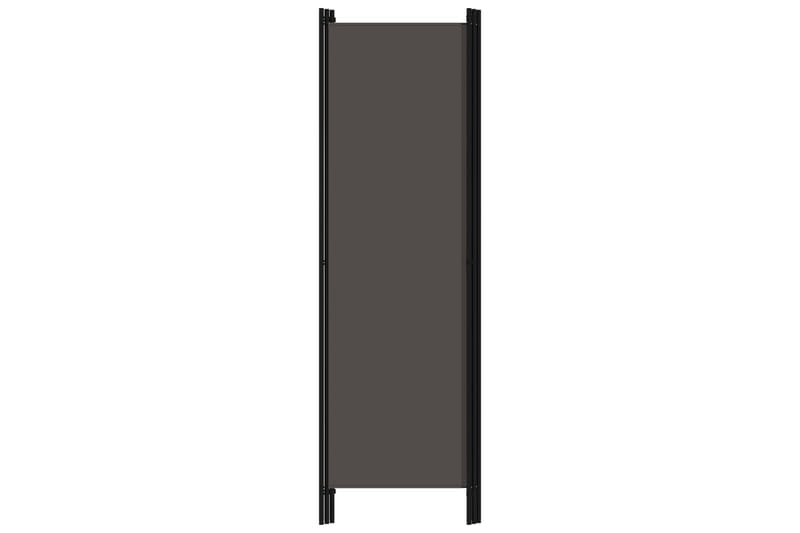 Romdeler 3 paneler antrasitt 150x180cm - Skjermvegg - Romdelere