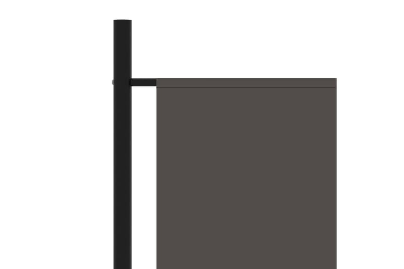 Romdeler 3 paneler antrasitt 260x180 cm - Innredning - Romdelere - Skjermvegg