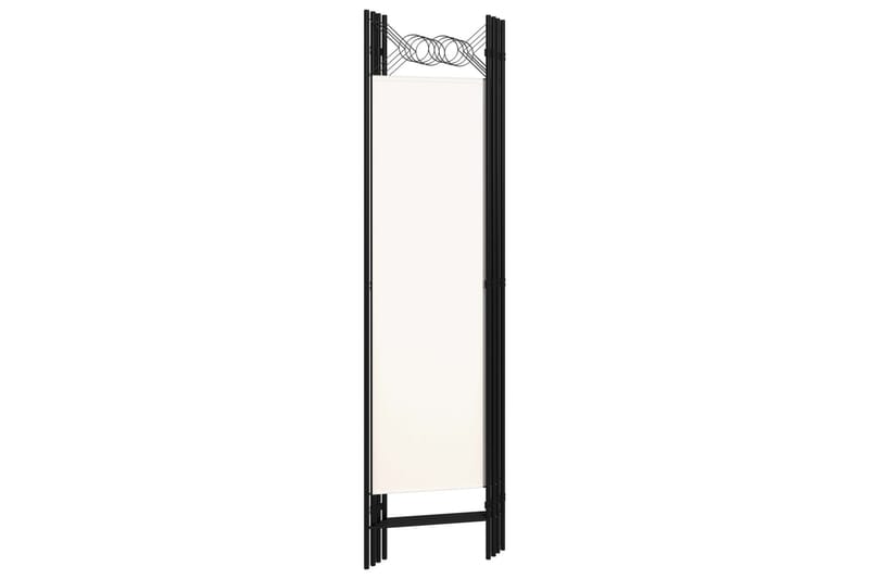 Romdeler 4 paneler hvit 160x180 cm - Innredning - Romdelere - Skjermvegg